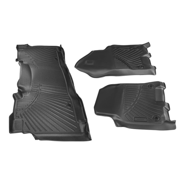 MaXpeedingrods 3pcs Floor Mats Liners Kit for Dodge Ram 1500