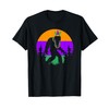 Mardi Gras Carnival Bigfoot New Orleans Cajun Festival T-Shirt