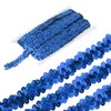 sourcing map 5 Yards 0.8 Inch Elastic Sequins Trim 2