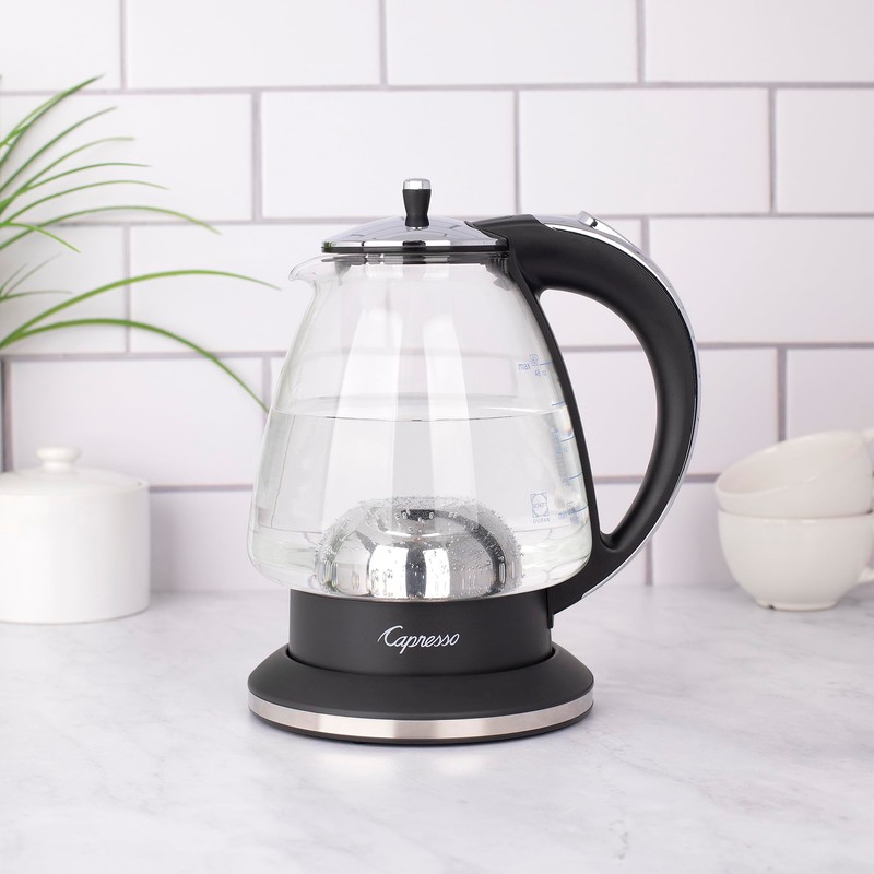 Capresso H2O Glass Rapid-Boil Kettle 240.03