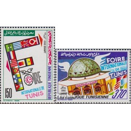 tunisia 1196-1197 (complete.issue.) unmounted mint/never hinged ** MNH 1989 International Fair (Stamps for collectors)
