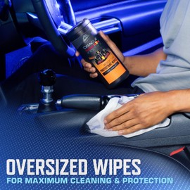 Armor All Podium Series™ Hybrid Ceramic Medium Shine Protectant Wipes, 25 Count, Interior Car Wipes Developed in Collaboration With Oracle Red Bull Racing