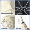 TopTie Compact Umbrella Automatic Travel Umbrella Windproof