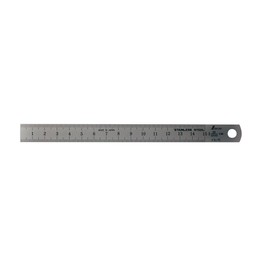 シンワ測定(Shinwa Sokutei) イモノ尺 15cm 10伸 cm表示 シルバー 18015