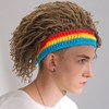 YeeHeen Wig Hat Knitted Wigs Beanie Hats with Dreadlocks Reggae