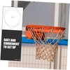 OHPHCALL 2pcs Basketball Hoop Nets Threading String Thickened Basketball Rim