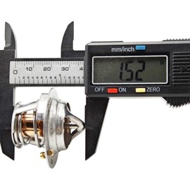 SPJIUQI 2PCS 82°C 180°F Thermostat 1E401-73010 15321-73010 15321-73014 for Kubota V1505 V1702 V1902 V1305 V2203 D1005 D1105 D902 D1402 D1302-DI D1403 Engine RTV900XTS L2050DT BX2200D