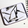 Tobeit 12 Pieces Metal Steel Dart Tips 4 Sets Interchangeable
