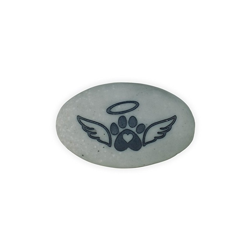 Angelstar Rainbow Bridge Pet Stone, Deep Grey