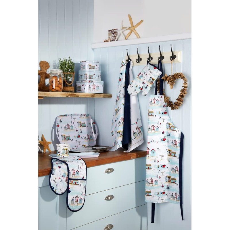 Cooksmart British Designed Waterproof PVC Apron | Wipe Down Aprons