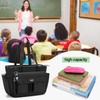 LoDrid Large Teacher Bag with 15.6” Laptop Padded Sleeve, Utility