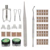 Ingrown Toenail Lifter Set Toenail Patch Sleeves Tweezers Stainless Steel