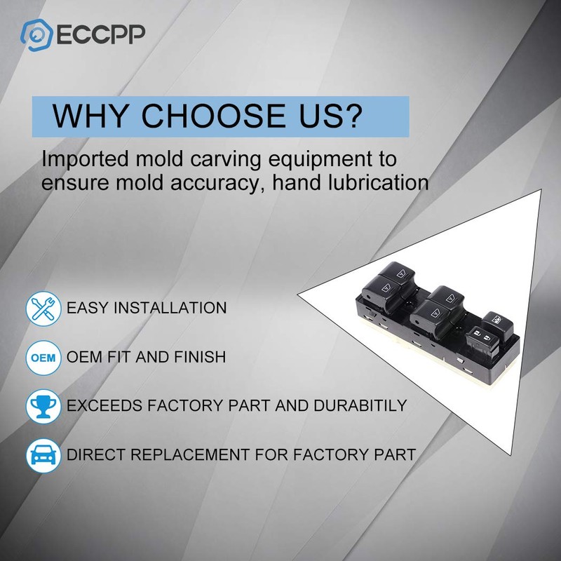 ECCPP Power Window Switch Fits for 2011-2013 for Infiniti G37