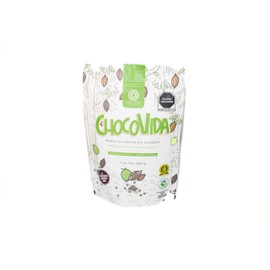 NUEVA PRESENTACIÓN Más Vida Superfoods | Chocovida - Cacao en Polvo endulzado con Azúcar de Coco | 100% orgánico, vegano, cacao puro, sin conservadores ni saborizantes, para alimentos, bebidas y repostería (300 gr)