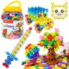 Brain Flakes 500 Piece Set, Ages 3+, Interlocking Plastic Disc