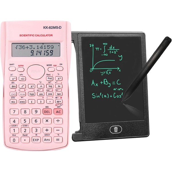 KK-82MS-B/KK-82MS-D Tragbarer wissenschaftlicher Taschenrechner für Ingenieurwesen mit 4,4 Zoll LCD,