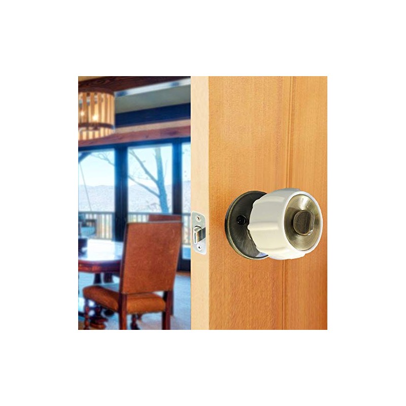 Enjoy Cover | 2 Pack Upgraded Ergonomic Design Door Knob