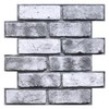 COMSTICKC 3D Faux Brick Wall Panel Peel and Stick, 10