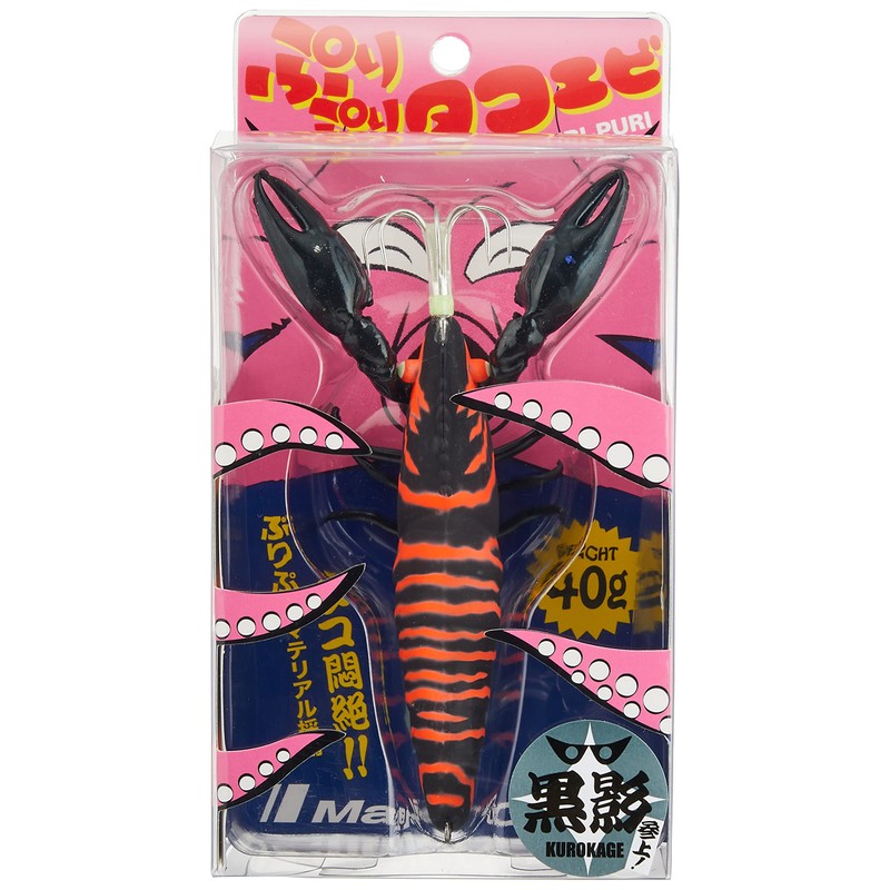 Major Craft Puri Puri Taco Ebi, Shrimp Lure for Octopus,