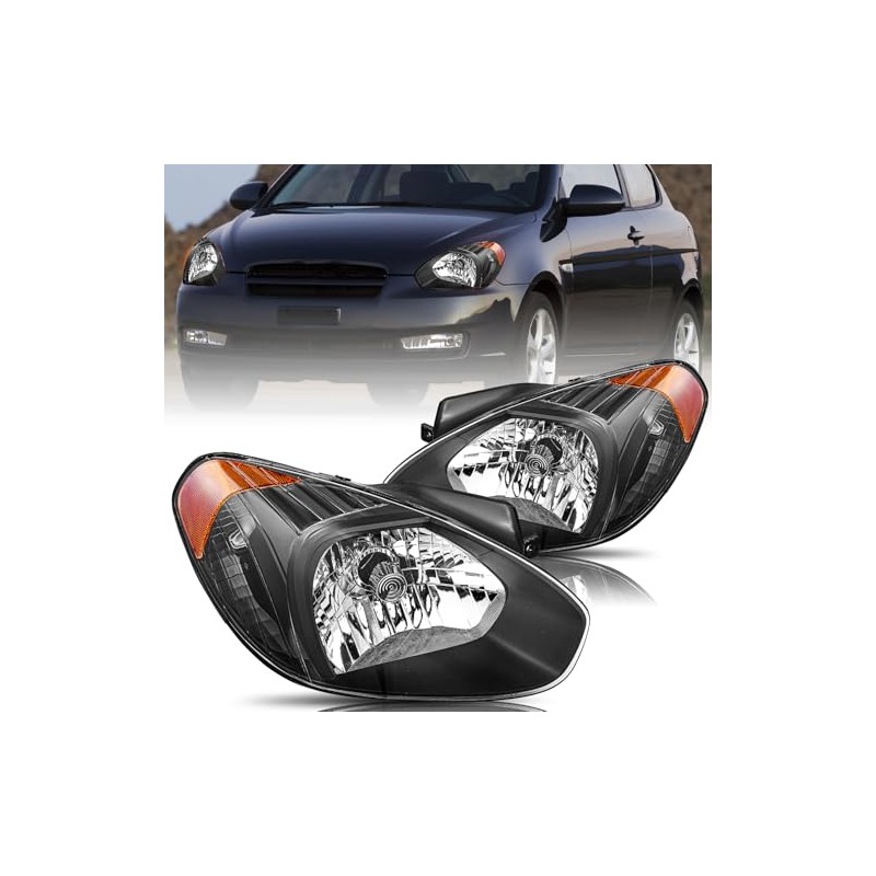 Aosky Headlight Assembly Fits for 2007 2008 2009 2010 2011