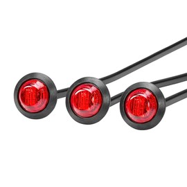 Maxxima M09300R-3 Red LED 3/4" Three Unit Harness Combination Clearance Marker Light