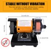 Vevitts 3" Mini Bench Grinder Polisher with 31" Long Flexible