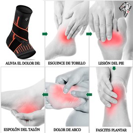 NEO X-PRO Ankle Brace - Adjustable Foot Bandage - Flexible Ankle Support - Ultra Thin Ankle Brace - Comfortable - Right and Left Ankle - Men and Women