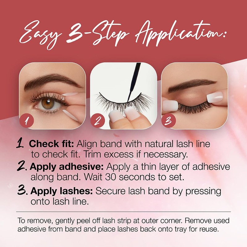 Ardell Doll Look Lashes Dear, 4 pack