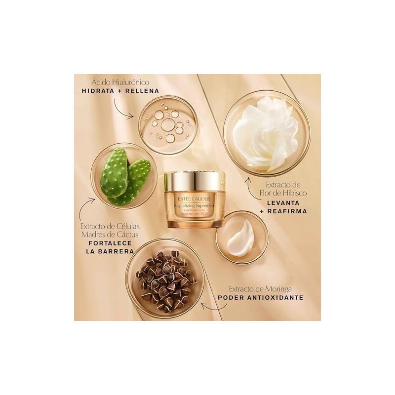 Crema facial antiedad con SPF25 Revitalizing Supreme + Youth Power