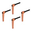 sourcing map 4pcs Adjustable Clamping Lever Handles M8 x 40mm