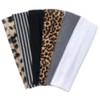 MLLISDGGET Trendy Textured Striped And Floral Headbands Satin Hair Accessories,