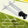 Tondiamo 25 Pcs Chain Link Insulator Electric Fence Stainless Steel