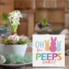 Rustic Easter Office Desk Decor - Cute for Peeps Sake