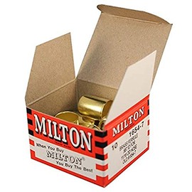 Milton 1654-7 11/16" OD Brass Hose Ferrule - Box of 10