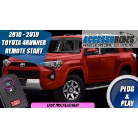 ACCESSORIDES Fits: 2010 - 2019 TOYOTA 4RUNNER PUSH REMOTE START PLUG & PLAY STARTER