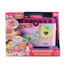 FUNLOCKETS 1121500143 Electronic Jewellery Box Pink