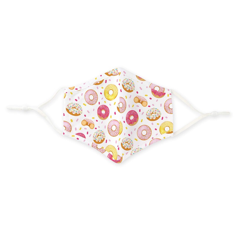 WEDDINGSTAR 3-Ply Kid's Washable Cloth Face Mask Reusable and Adjustable