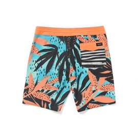 Volcom Men's Standard Waterside Floral Stoney 19, Tigerlily