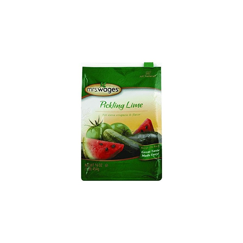 Precision Foods Mrs. Wages Pickling Lime Mix 1 Pound Bag