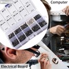 500PCS M2 M2.5 M3 Laptop Notebook Computer Replacement Screws Kit,