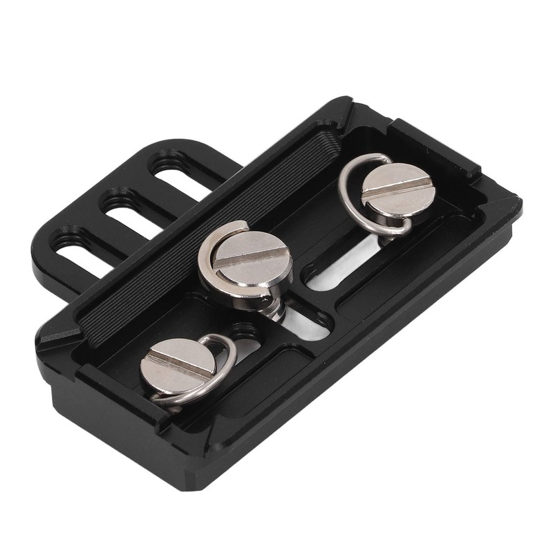 Camera Quick Release Base Plate with 1/4in 3/8in Threads for