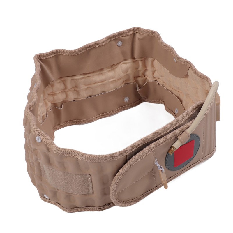 Back Traction Decompression Belt 360 Degrees Wrapping Inflatable Lumbar Support