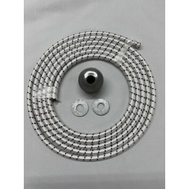 Unbranded Nylon End Plug  Sur-Lok With Grain Trailer Tarp Bungie Cord Roll Return