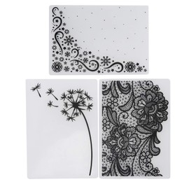 Plastic Embossing Folders, Embossed Texture Embossing Template for Home for Tailor