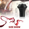 48 Pcs Wine Stoppers Vacuum for Wine Bottle, Rubber Wine