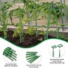 Extendable Plant Stakes, Length Scalable from 17.9IN to 42.3IN Plant