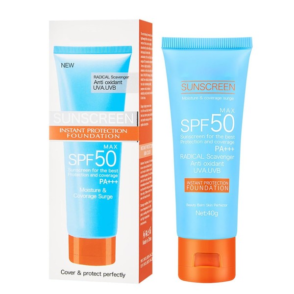 HQRKOTM Sunscreen face spf 50+, ein feuchtigkeitsspendendes, wasserfestes, nicht fettendes