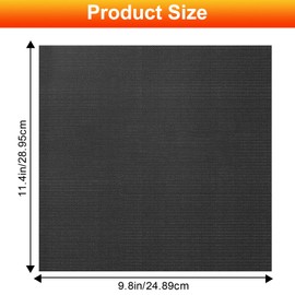 GWYSY 4 Packs Oven Liners for Bottom of Oven, 11.4"x9.8" Reusable Non-Stick Heat Resistant Toaster Liners Toaster Mat for Cuisinart TOA -28 TOA -26 AFR-25 Air Fryer Convection Oven