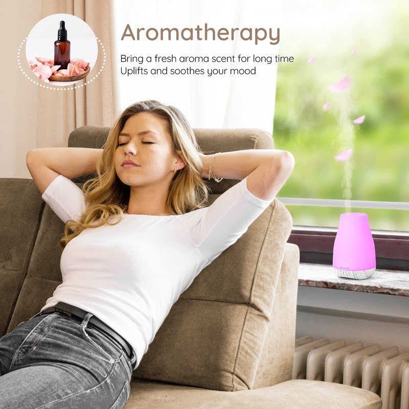 Aromatherapy Essential Oil Diffuser for Room: Air Humidifier Aroma Scent