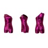 Women's Sexy Metallic Shiny One Shoulder Sleeveless Ruched Bodycon Shorts